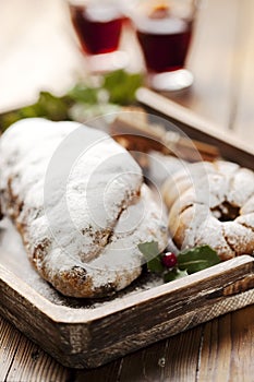 Christmas stollen photo