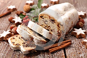 Christmas stollen