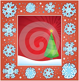 Christmas subject greeting card 2