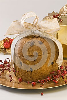 Christmas Sweet. Panettone.