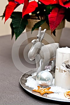 Christmas table decoration