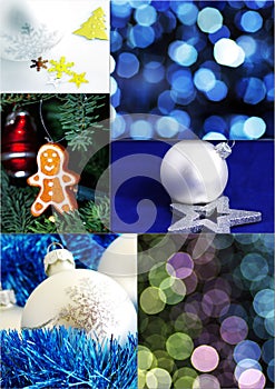 Christmas table decorations