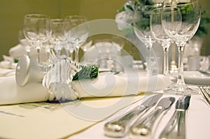 Christmas Table Setting 2