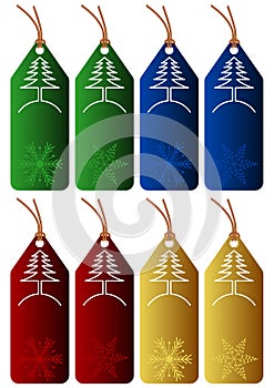 Christmas tags