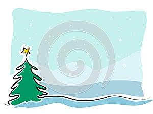 Christmas theme background