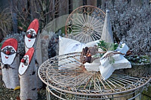 Christmas time and candle light in germany