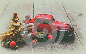 Christmas toy car