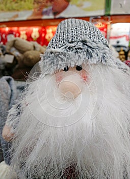 Christmas toy grandfather with a beard