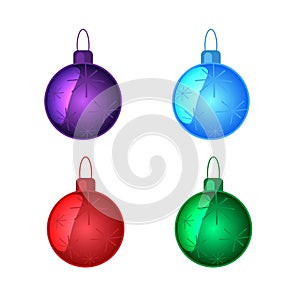 Christmas toys set multicolor