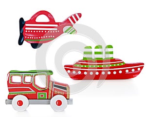 Christmas Transport Cutouts