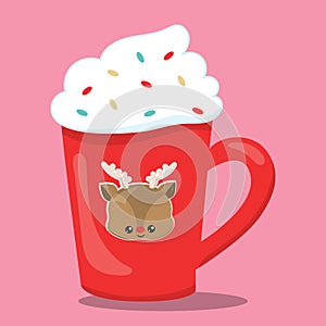 Christmas treats cappucinno deer 14 photo