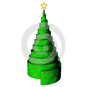 Christmas Tree 3D Icone photo