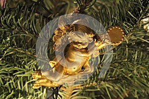 Christmas tree Angel ornament