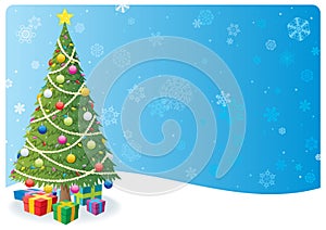 Christmas Tree Background 1