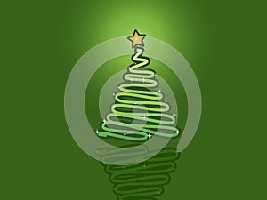 Christmas tree background