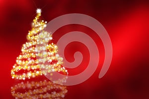 Christmas tree background