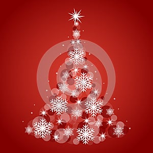 Christmas tree background