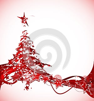 Christmas tree background