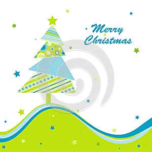 Christmas tree background