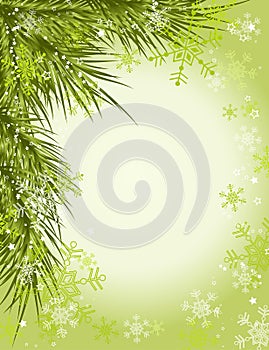 Christmas tree background