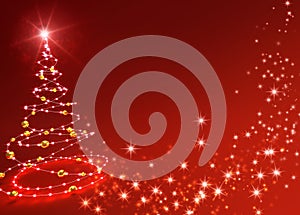 Christmas tree background