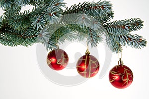 Christmas tree baubles