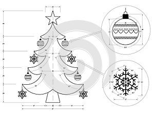 Christmas Tree Blueprin