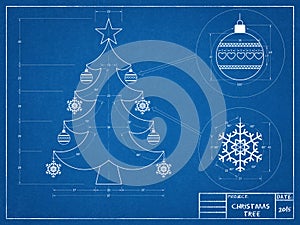 Christmas Tree Blueprin