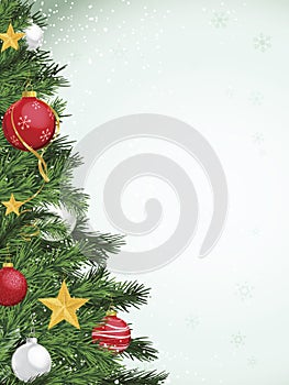 Christmas Tree Border Design