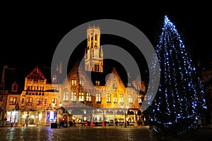 Christmas Tree At Burg Square photo