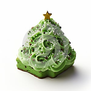 Christmas Tree Cake 3d Model Png - Fujifilm Velvia Style