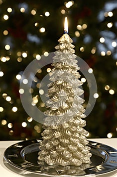 Christmas Tree Candle