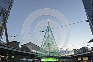 Christmas tree at Citylife, Milan