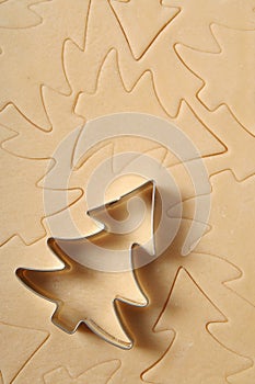 Christmas tree cookie cutter