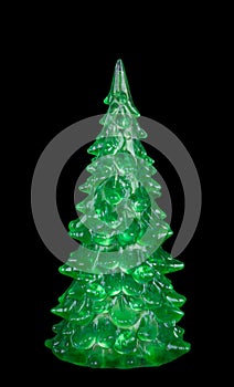 Christmas tree decoration, a green fir-tree