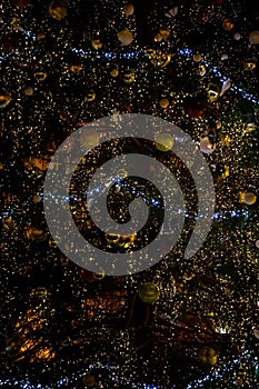 Christmas tree decoration on Old Town square in Prague