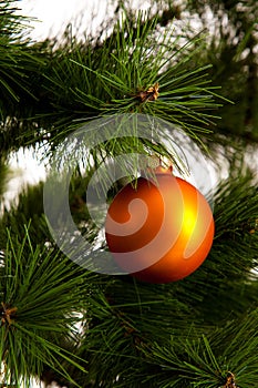 Christmas-tree decorations happy new year