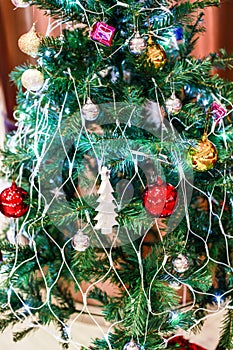 Árbol de navidad decoraciones 