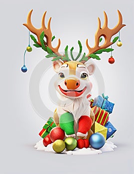 christmas realistic highly details clean christmas tree