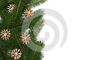 Christmas tree frame