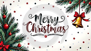 Christmas Tree in Front of a Window