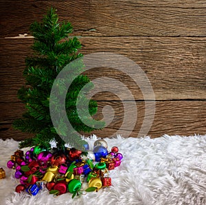 Christmas tree with gifts