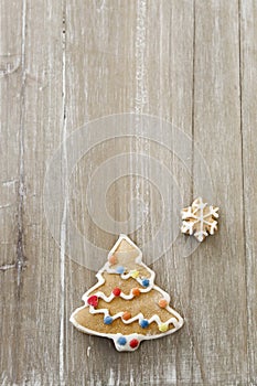 Christmas tree gingerbread