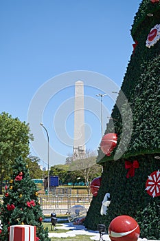 Christmas tree at Ibirapuera in Sao Paulo city.