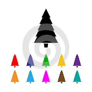 Christmas tree icon