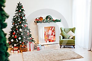 Christmas tree illumination Festoon Interior new year gifts