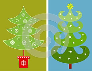 Christmas Tree Illustrations