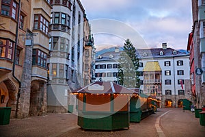 Christmas tree in Innsbruck