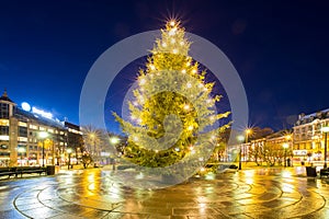 Weihnachtsbaum das licht 