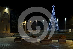 Christmas tree lighting